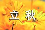 关于立秋节气寄语(精选230句)